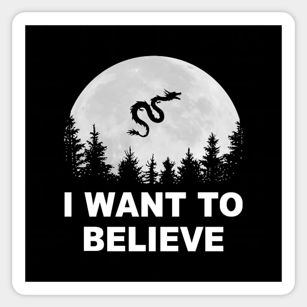 I Want To Believe Sticker by doodldo